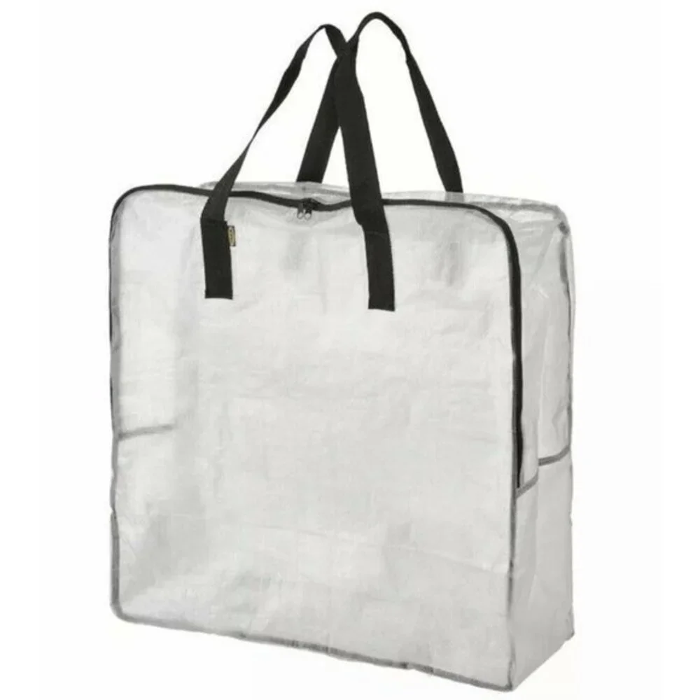 Ikea Dimpa Huge Storage bag, clear 25 ½x8 ¾x25 ½ Ships Fast